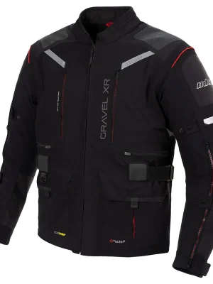 BÜSE Gravel XR textilní enduro bunda pánská černá / 52 Direct Verzonden