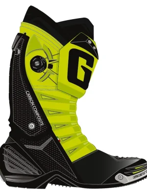 Aanbieding GAERNE GP1 LS racing moto obuv černá / žlutá / 39